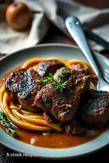 Filet Mignon au Four : La Délicatesse des Saveurs presentation