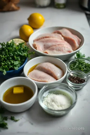 Filets de Dorade Rôtis aux Herbes de Provence ingredients