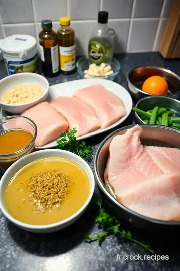 Filets de Saumon à la Moutarde et Herbes ingredients