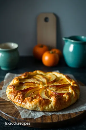 Galette aux Pommes Pâtissière: La Douceur de l’Automne presentation