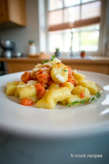 Gnocchi au Four : Gnocchis Rôtis au Fromage Crémeux steps