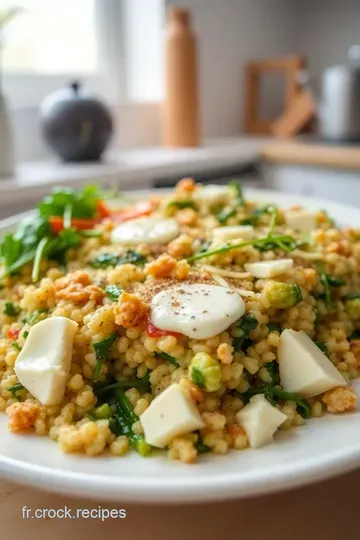 Gratin d’Épinards et Quinoa au Fromage de Chèvre steps