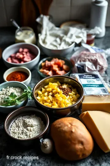 Hamburger Raclette : Le Goût des Alpes dans Votre Assiette ingredients