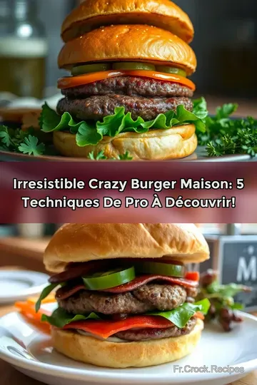 Irresistible Crazy Burger Maison: 5 Techniques de Pro à Découvrir!