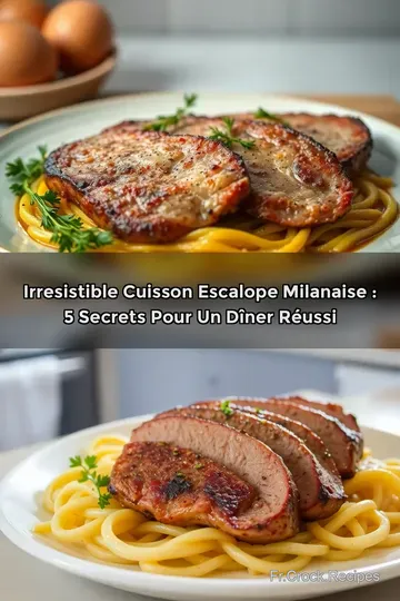 Irresistible cuisson escalope milanaise : 5 Secrets pour un Dîner Réussi