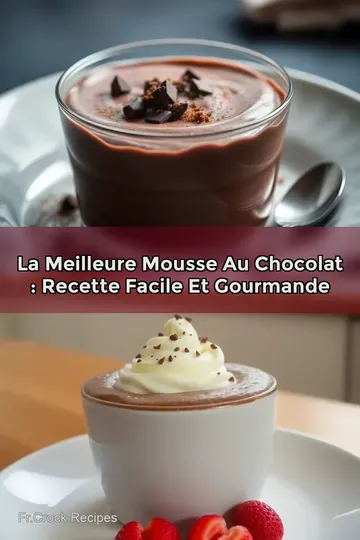 La Meilleure Mousse au Chocolat : Recette Facile et Gourmande