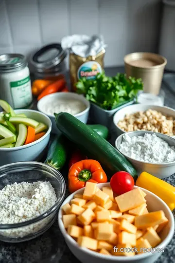 Lasagne de Légumes Méditerranéens ingredients
