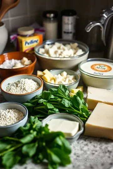 Lasagne Épinard Chèvre : Un Délice Végétal Crémeux ingredients