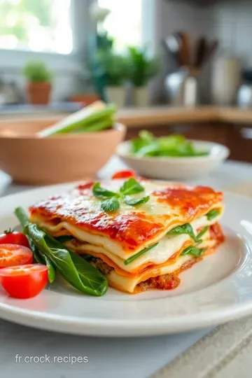 Lasagne Épinard Chèvre : Un Délice Végétal Crémeux steps