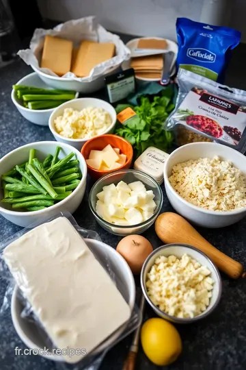 Lasagnes Crémeuses aux Épinards et au Chèvre ingredients