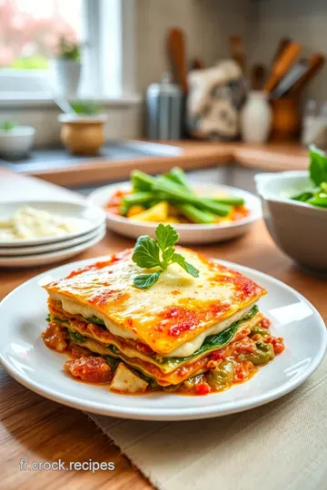 Lasagnes Crémeuses aux Épinards et au Chèvre steps