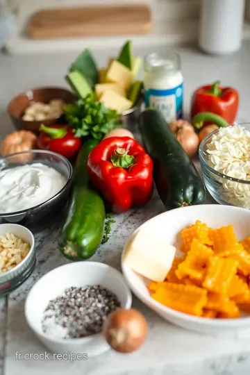 Lasagnes de Légumes à la Provençale ingredients