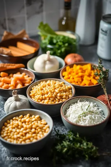 Lentilles blondes mijotées à la française – une cuisson lente pour révéler toute leur douceur ingredients