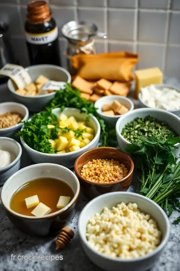 Navet Boule d' Or Rôti aux Herbes et au Miel ingredients