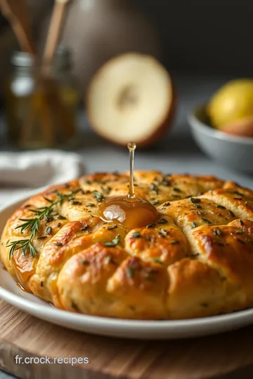Navet Boule d' Or Rôti aux Herbes et au Miel presentation