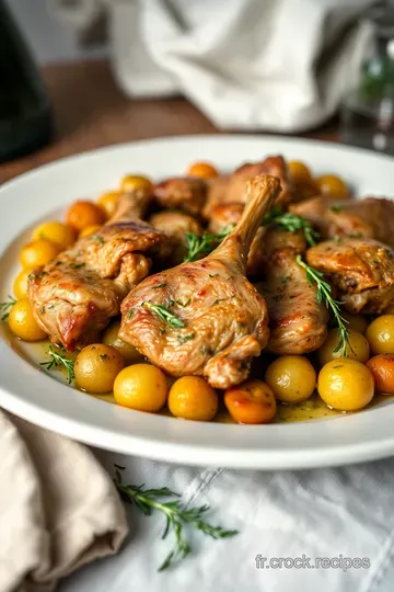 Noisettes d’Agneau Rôties aux Herbes de Provence et Écrasé de Pommes de Terre presentation