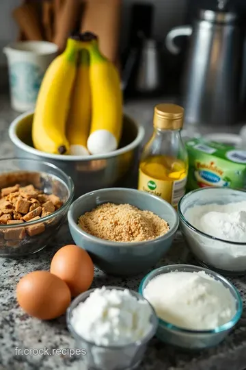 Pain de Banane Parfait : Douceur et Confort en Un Morceau ingredients