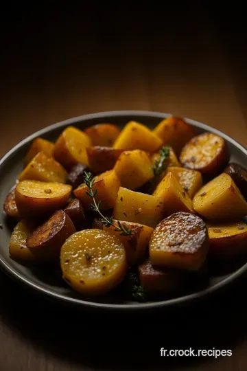 Patates douces rôties au four : doux délices d' automne presentation