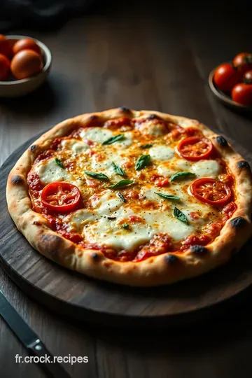 Pizza au Thon : Un Classique Méditerranéen presentation