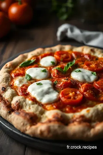 Pizza Burrata : La Douceur du Sud de l' Italie sur Votre Table presentation