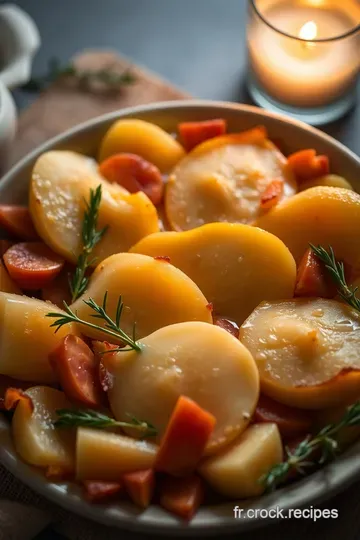 Poireaux au Jambon : Le Confort d’un Plat Traditionnel Français presentation