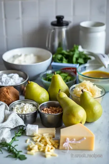 Poireaux Confits au Four avec Crème et Fromage ingredients