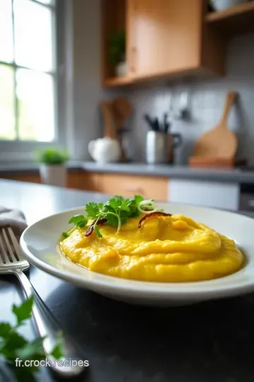 Polenta Crémeuse à la Parmigiana steps