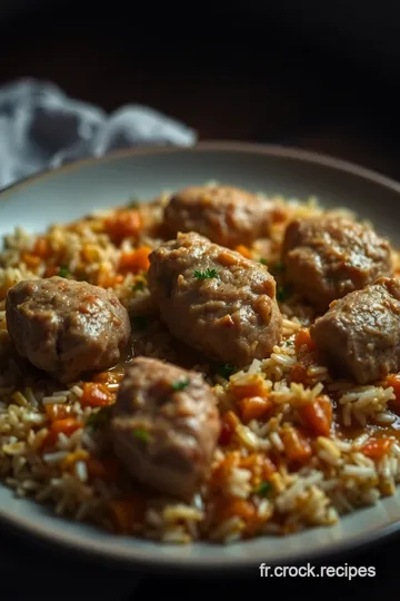 Poulet au Riz au Curry: Un Plat Réconfortant aux Saveurs Épicées presentation