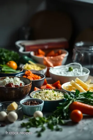 Quatre Sautées Savoureuses : Un Mélange de Légumes Colorés ingredients