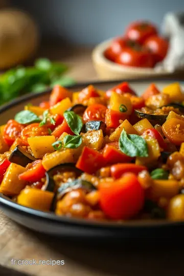 Ratatouille Provençale Classique presentation