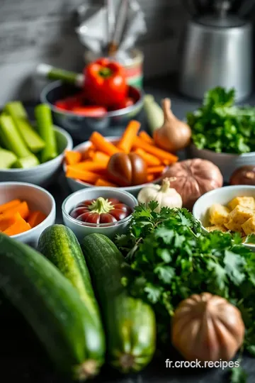 Recette de Cabas de Légumes Rôtis ingredients