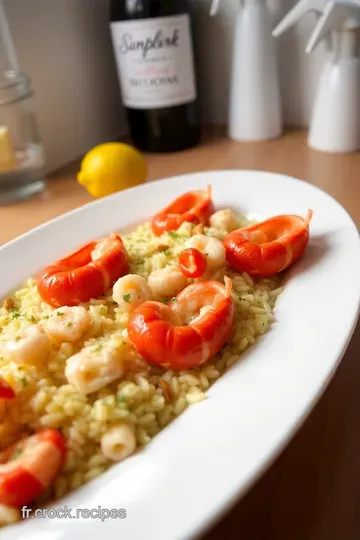 Risotto aux Crevettes et Citron steps