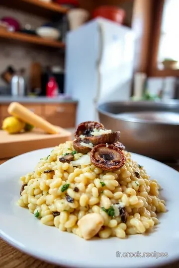 Risotto de Coquillettes Crémeux aux Champignons steps