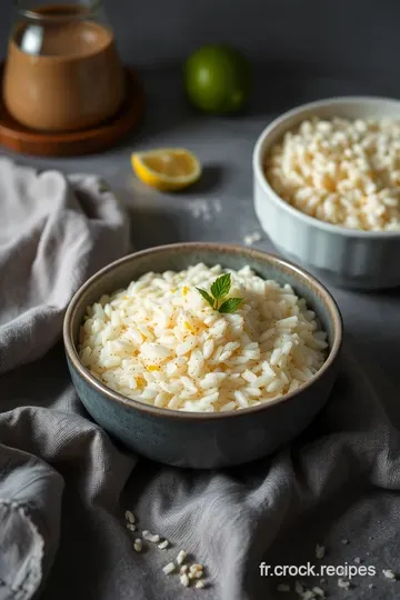 Riz au Lait de Coco Crémeux presentation