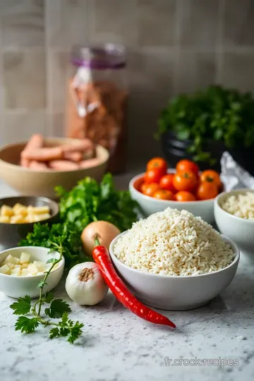 Riz aux Crevettes à la Provençale : Saveurs Méditerranéennes en un Plat ingredients