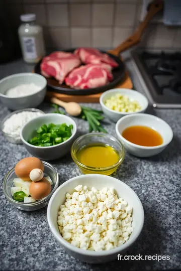 Rumsteak à la Provençale avec Salsa Verde ingredients