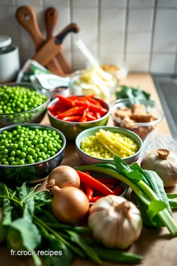 Salade de Pois Chiches Libanaise : Fraîcheur et Saveurs Méditerranéennes ingredients
