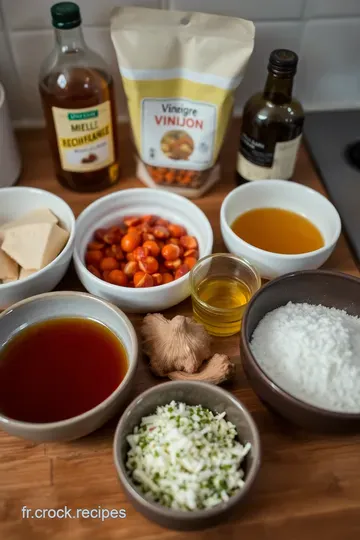 Sauce Miel et Épices pour Magret de Canard – Un Câlin pour vos Papilles ! ingredients