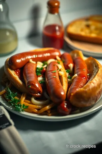 Saucisse Frankfurt Parfaite : L’Art de la Cuisson à la Française presentation