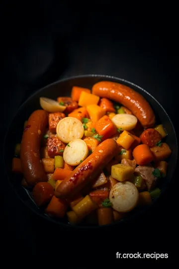 Saucisse Fumée à la Française : Un Festin de Saveurs presentation