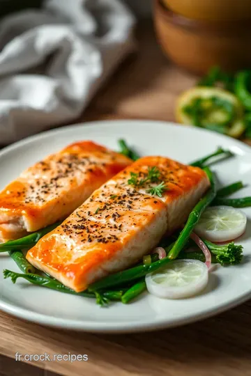 Saumon aux Épinards et Crème Fraîche : L' Essence de la Cuisine Française presentation