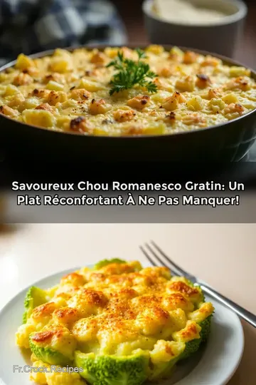 Savoureux Chou Romanesco Gratin: Un Plat Réconfortant à Ne Pas Manquer!