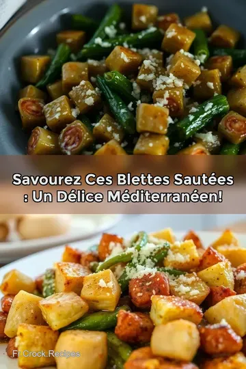 Savourez ces Blettes Sautées : Un Délice Méditerranéen!