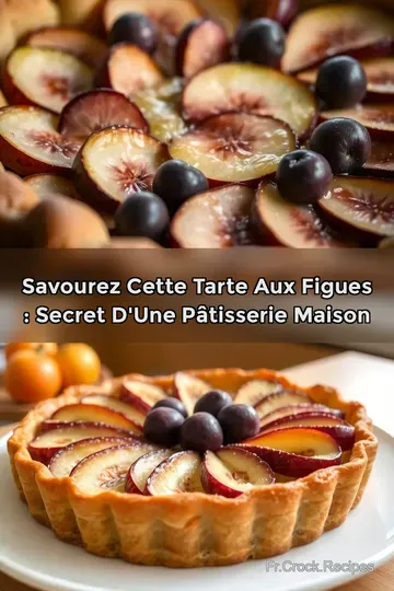 Savourez cette Tarte aux Figues : Secret d' une Pâtisserie Maison