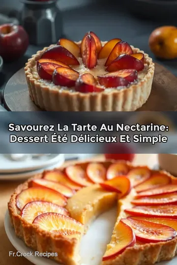 Savourez la Tarte au Nectarine: Dessert Été Délicieux et Simple