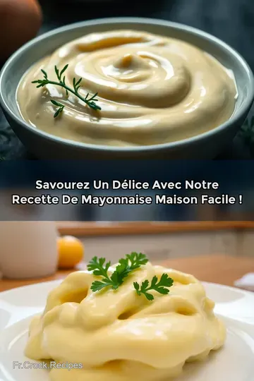 Savourez un Délice Avec Notre Recette de Mayonnaise Maison Facile !