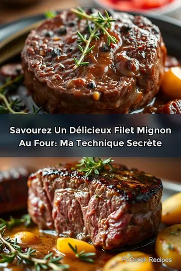 Savourez un Délicieux Filet Mignon au Four: Ma Technique Secrète