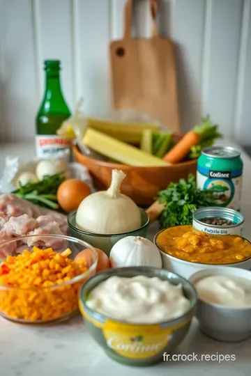 Savourez un Poulet au Curry Crémeux avec Riz Parfumé ingredients