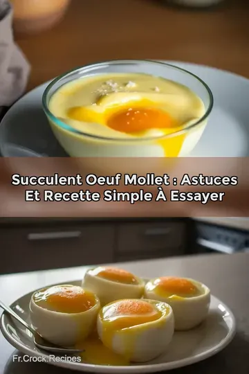Succulent Oeuf Mollet : Astuces et Recette Simple à Essayer
