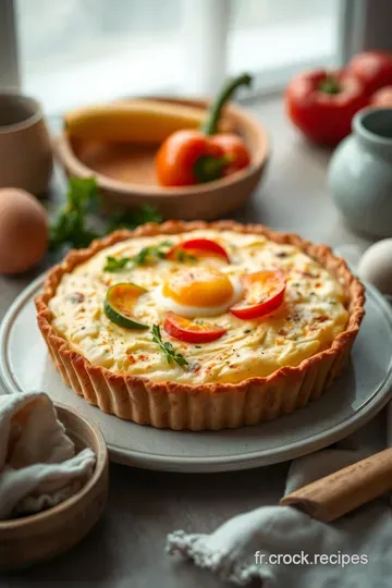 Tarte au Légumes du Soleil : le Goût de l' Été dans votre Assiette presentation